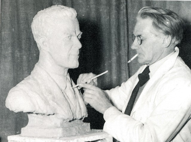 Wallace Anderson at work.